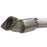 aFe Power Twisted Steel Mid Pipe 3 IN 304 Stainless Steel Dodge Challenger/Charger Hellcat 15-20 SRT-8 V8-6.2L (sc) / 392 V8-6.4L