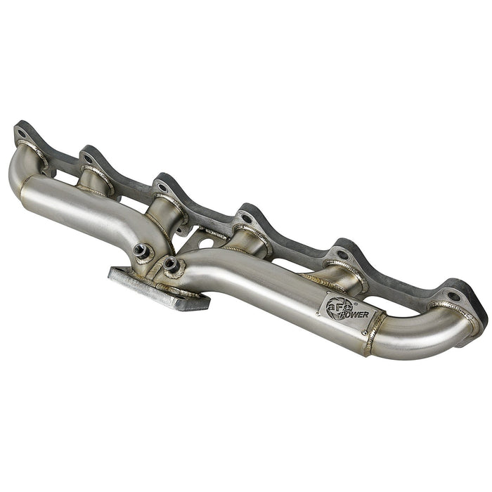 aFe Power Twisted Steel 304 Stainless Header Turbo Manifold Dodge Diesel Trucks 98.5-02 L6-5.9L (td)