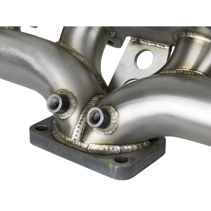 aFe Power Twisted Steel 304 Stainless Header Turbo Manifold Dodge Diesel Trucks 98.5-02 L6-5.9L (td)