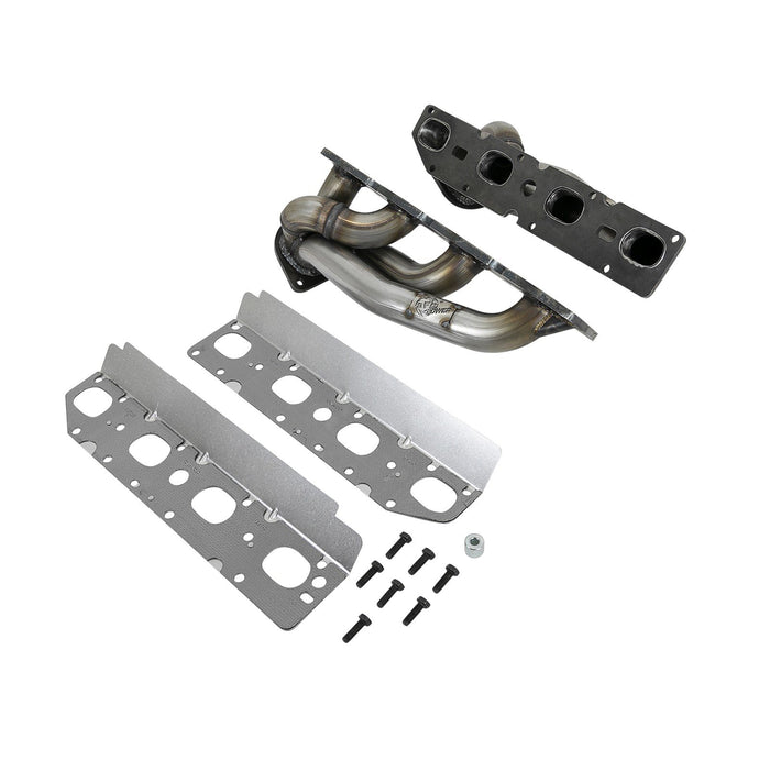 aFe Power Twisted Steel 304 Stainless Steel Shorty Header Dodge Challenger/Charger 09-20 V8-5.7L