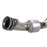 aFe Power Twisted Steel Mid Pipe 3 IN 304 Stainless Steel w/ Cat Dodge Challenger/Charger 09-20 V8-5.7L