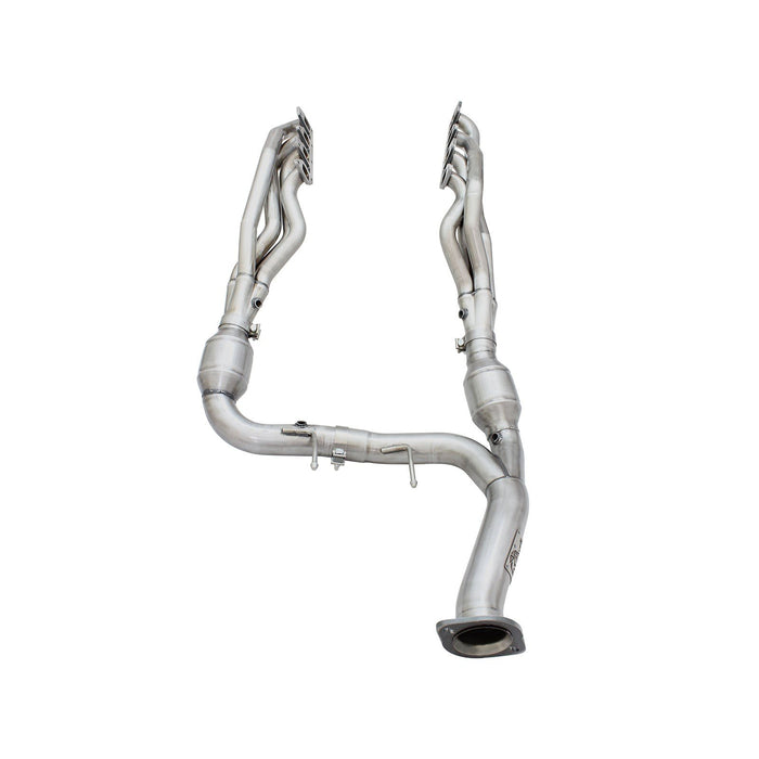 aFe Power Twisted Steel Long Tube Header & Y-Pipe 304 Stainless Steel Ford F-150 Raptor 10-14 V8-6.2L