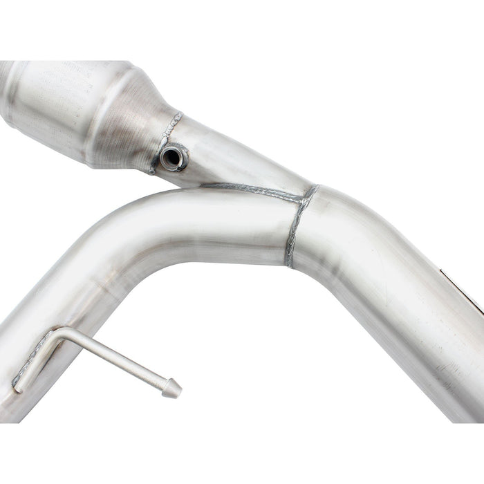 aFe Power Twisted Steel Long Tube Header & Y-Pipe 304 Stainless Steel Ford F-150 Raptor 10-14 V8-6.2L