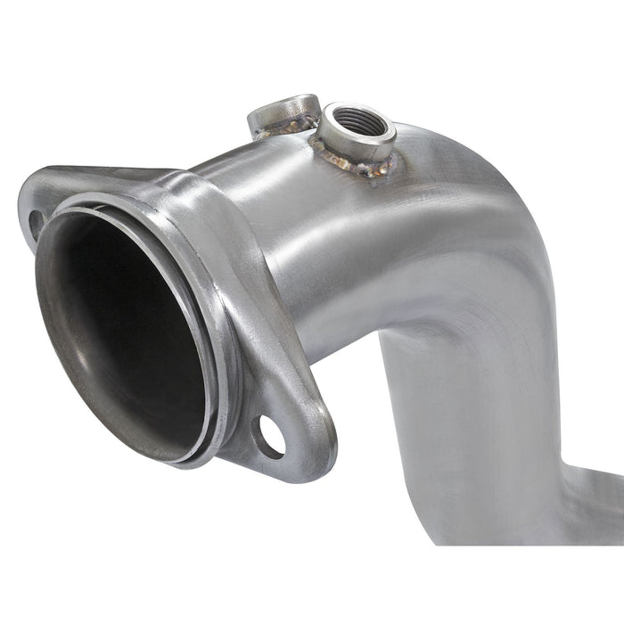 aFe Power Twisted Steel Down Pipe 3 IN 304 Stainless Steel Ford Mustang 15-20 L4-2.3L (t)