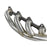 aFe Power Twisted Steel 1-3/4 IN to 2 IN 304 Stainless Headers Ford Diesel Trucks 03-07 V8-6.0L (td)