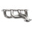 afe Power Twisted Steel 304 Stainless Steel Headers Ford F-250/F-350 20-21 V8-7.3L