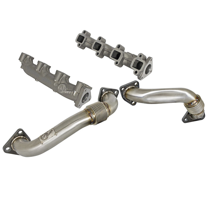 aFe Power Twisted Steel Header GM Diesel Trucks 01-04 V8-6.6L (td) LB7