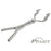 aFe Power Pfadt Series Tri-Y Long Tube Header & X-Pipe 304 Stainless Steel w/ Cat Chevrolet Corvette (C6) 06-07 V8-6.0L/6.2L (LS2/LS3)