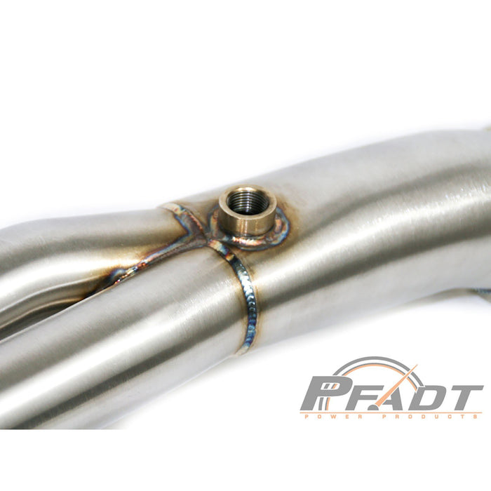 aFe Power Pfadt Series Tri-Y Long Tube Header & X-Pipe 304 Stainless Steel w/ Cat Chevrolet Corvette (C6) 06-07 V8-6.0L/6.2L (LS2/LS3)
