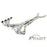 aFe Power Pfadt Series Tri-Y Long Tube Header & X-Pipe 304 Stainless Steel w/ Cat Chevrolet Corvette (C7) & Z06 14-19 V8-6.2L/6.2L (sc)