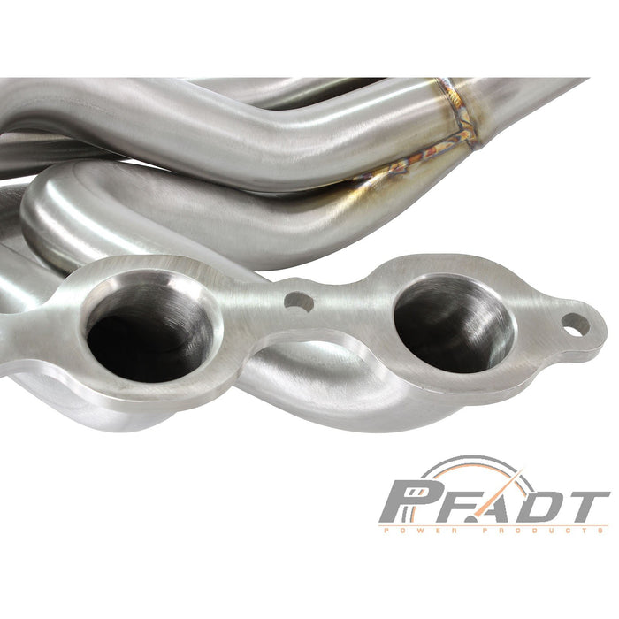 aFe Power Pfadt Series Tri-Y Long Tube Header & X-Pipe 304 Stainless Steel w/ Cat Chevrolet Corvette (C7) & Z06 14-19 V8-6.2L/6.2L (sc)