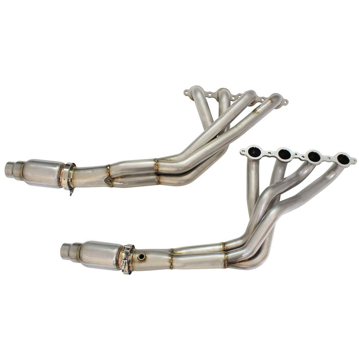 aFe Power Pfadt Series Tri-Y Long Tube Header & Mid Pipe 304 Stainless Steel w/ Cat Chevrolet Camaro SS 10-15 V8-6.2L (sc)