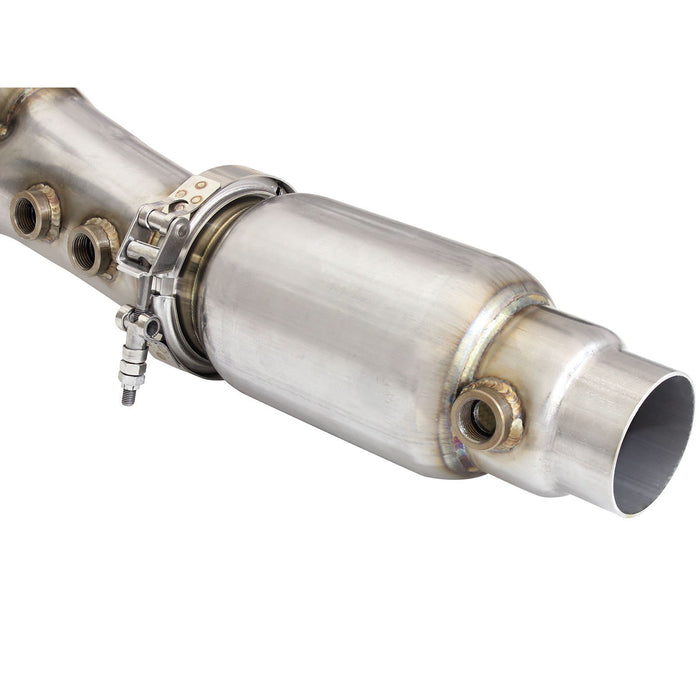 aFe Power Pfadt Series Tri-Y Long Tube Header & Mid Pipe 304 Stainless Steel w/ Cat Chevrolet Camaro SS 10-15 V8-6.2L (sc)