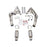 aFe Power Pfadt Series Tri-Y Long Tube Header & Mid Pipe 304 Stainless Steel w/ Cat Chevrolet Camaro SS 10-15 V8-6.2L (sc)