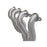 aFe Power Twisted Steel Tri-Y Long Tube Header & Mid Pipe 304 Stainless Steel w/ Cat Cadillac CTS-V 09-15 V8-6.2L (sc)