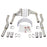 aFe Power Twisted Steel Tri-Y Long Tube Header & Mid Pipe 304 Stainless Steel w/ Cat Cadillac CTS-V 09-15 V8-6.2L (sc)