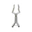 aFe Power Twisted Steel Tri-Y Long Tube Header & X-Pipe 304 Stainless Steel w/ Cat Chevrolet Camaro SS 16-21 V8-6.2L (sc)