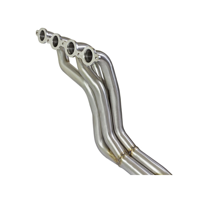 aFe Power Twisted Steel Tri-Y Long Tube Header & X-Pipe 304 Stainless Steel w/ Cat Chevrolet Camaro SS 16-21 V8-6.2L (sc)