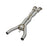 aFe Power Twisted Steel X-Pipe 3 IN 304 Stainless Steel w/ Cat Chevrolet Corvette (C7) & Z06 14-19 V8-6.2L/6.2L (sc)