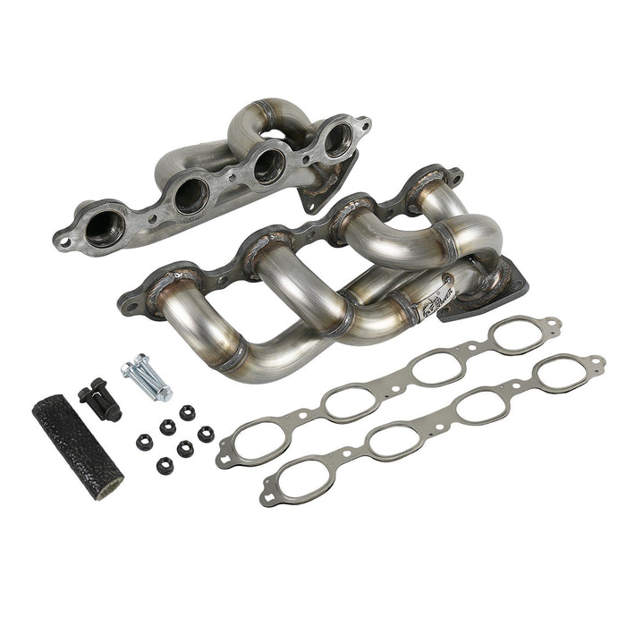 aFe Power Twisted Steel 1-3/4 IN 304 Stainless Steel Shorty Headers GM Silverado/Sierra 1500 19-20 V8-5.3L/6.2L