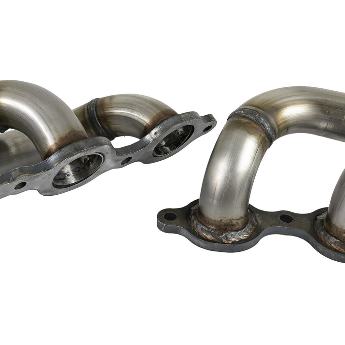 aFe Power Twisted Steel 1-3/4 IN 304 Stainless Steel Shorty Headers GM Silverado/Sierra 1500 19-20 V8-5.3L/6.2L