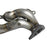 aFe Power Twisted Steel 1-3/4 IN 304 Stainless Steel Shorty Headers GM Silverado/Sierra 1500 19-20 V8-5.3L/6.2L