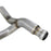 aFe Power Twisted Steel Y-Pipe 3 to 3-1/2 IN 304 Stainless Steel w/ Cat GM Silverado/Sierra 1500 19-20 V8-5.3L