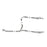 aFe Power Twisted Steel Tri-Y Long Tube Header & Y-Pipe 304 Stainless Steel w/ Cat GM 2500/3500HD 2020 V8-6.6L L8T