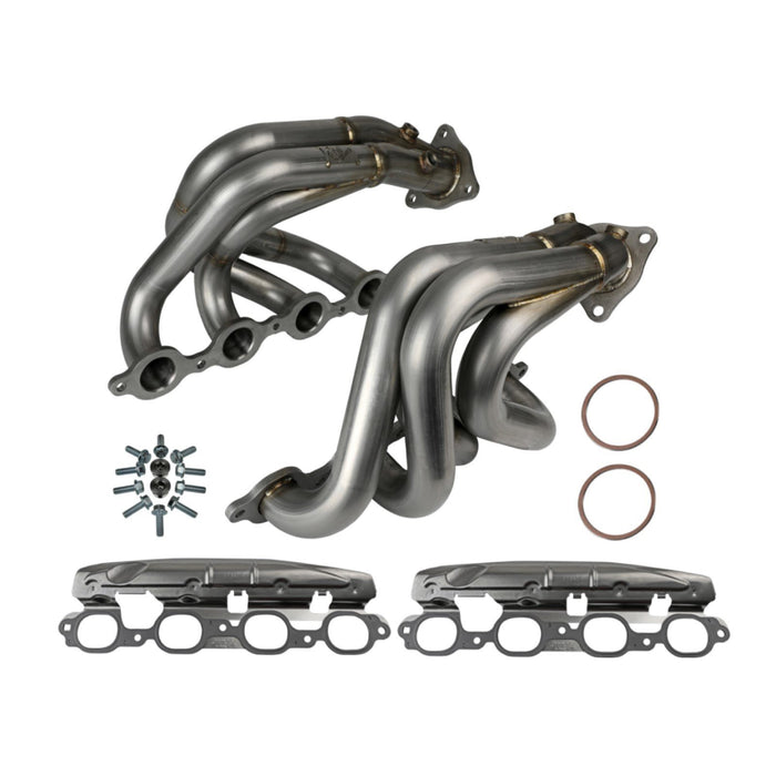 aFe Power Twisted Steel 1-7/8 IN to 2-3/4 IN 304 Stainless Headers Chevrolet Corvette (C8) 2020 V8-6.2L