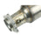 aFe Power Twisted Steel Power Pipe 3 IN 304 Stainless Steel w/ Cat Chevrolet Corvette (C8) 2020 V8-6.2L