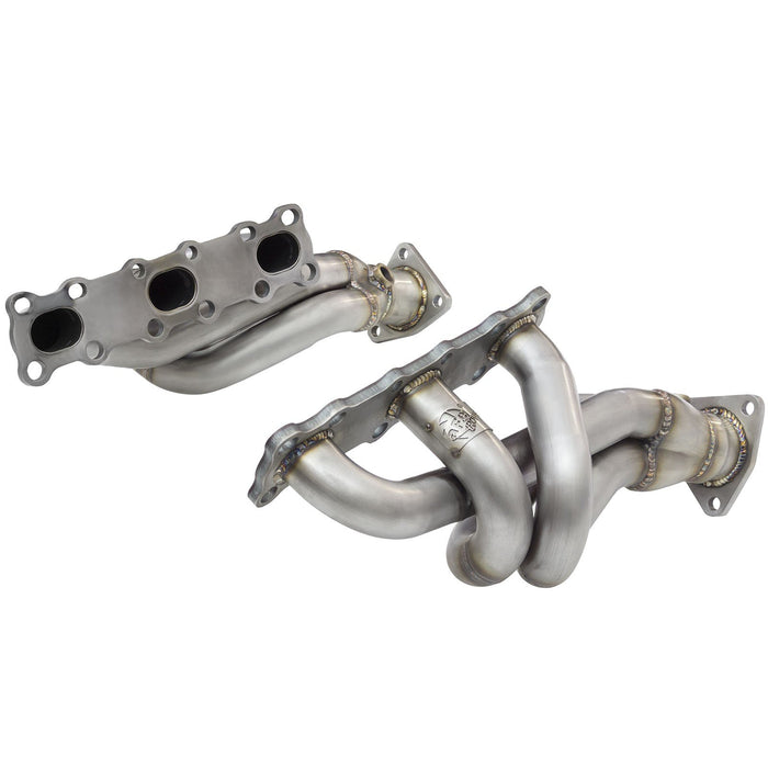 aFe Power Twisted Steel 304 Stainless Steel Shorty Header Nissan 350Z /Infiniti G35 03-06 V6-3.5L