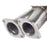 aFe Power Twisted Steel Down Pipe 3 to 2-1/2 IN 304 Stainless Steel w/ Cat BMW 135i (E82/88)/335i (E90/92/93) 11-13 L6-3.0L (t) N55