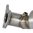 aFe Power Twisted Steel Down Pipe 3 IN 304 Stainless Steel Honda Civic / Civic Si 16-20 L4-1.5L (t)