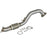 aFe Power Twisted Steel 2-1/2 IN 304 Stainless Steel Race Series Mid-Pipe Honda Civic / Civic Si 16-20 L4-1.5L (t)