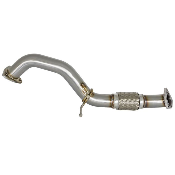 aFe Power Twisted Steel 2-1/2 IN 304 Stainless Steel Race Series Mid-Pipe Honda Civic / Civic Si 16-20 L4-1.5L (t)