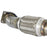 aFe Power Twisted Steel 2-1/2 IN 304 Stainless Steel Race Series Mid-Pipe Honda Civic / Civic Si 16-20 L4-1.5L (t)