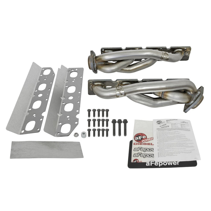 aFe Power Twisted Steel 409 Stainless Steel Shorty Header Dodge/RAM 1500 09-18 / RAM 1500 Classic 2019 V8-5.7L HEMI