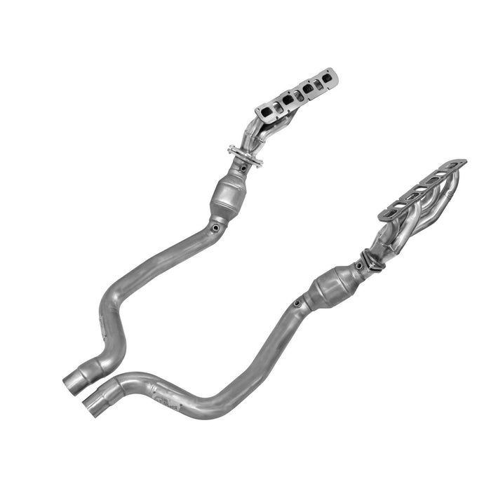 aFe Power Twisted Steel 409 Stainless Steel Shorty Header Dodge Challenger SRT-8 11-15 V8-6.4L