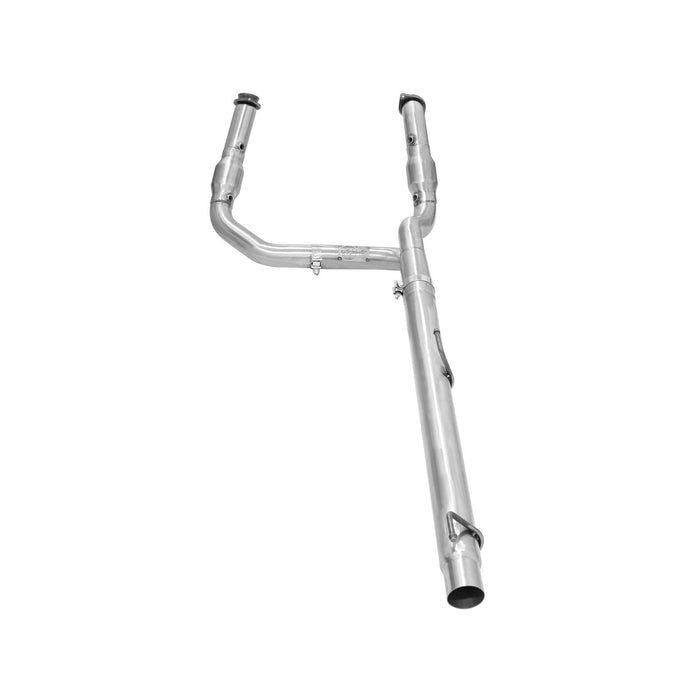 aFe Power Twisted Steel Y-Pipe 3 to 3-1/2 IN w/ Cat Dodge/RAM 1500 09-18 / RAM 1500 Classic 2019 V8-5.7L HEMI