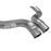 aFe Power Twisted Steel Mid Pipe 3 to 2-3/4 IN 409 Stainless Steel w/ Cat Dodge Challenger SRT-8 11-14 V8-6.4L