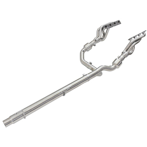aFe Power Twisted Steel Long Tube Header & Y-Pipe 409 Stainless Steel w/ Cat Dodge/RAM 1500 09-18 / RAM 1500 Classic 2019 V8-5.7L HEMI