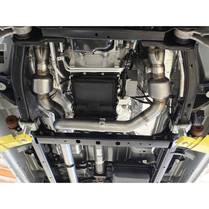 aFe Power Twisted Steel Long Tube Header & Y-Pipe 409 Stainless Steel w/ Cat Dodge/RAM 1500 09-18 / RAM 1500 Classic 2019 V8-5.7L HEMI