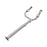 aFe Power Twisted Steel Y-Pipe 3 to 3-1/2 IN 409 Stainless Steel w/ Cat Dodge RAM 1500 (DT) 19-20 V8-5.7L HEMI
