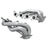 aFe Power Twisted Steel 409 Stainless Steel Shorty Header Ford F-150 11-14 V8-5.0L