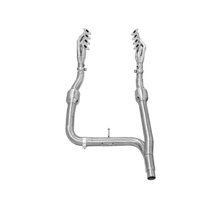 aFe Power Twisted Steel Header & Y-Pipe 409 Stainless Steel w/ Cat Ford F-150 04-08 V8-5.4L