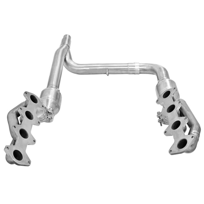 aFe Power Twisted Steel Header & Y-Pipe 409 Stainless Steel w/ Cat Ford F-150 04-08 V8-5.4L
