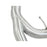 aFe Power Twisted Steel Y-Pipe 3 to 3-1/2 IN 409 Stainless Steel w/ Cat Ford F-150 11-14 V8-5.0L
