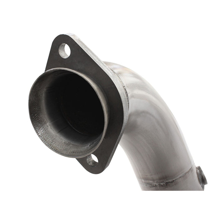 aFe Power Twisted Steel Y-Pipe 3 to 3-1/2 IN 409 Stainless Steel w/ Cat Ford F-150 15-20 V6-2.7L (tt)