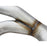aFe Power Twisted Steel 3 IN to 3-1/2 IN 409 Stainless Steel Street Series Y-Pipe w/ Cats Ford F-150 15-16 V6-3.5L (tt)