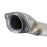 aFe Power Twisted Steel 3 IN to 3-1/2 IN 409 Stainless Steel Street Series Y-Pipe w/ Cats Ford F-150 15-16 V6-3.5L (tt)